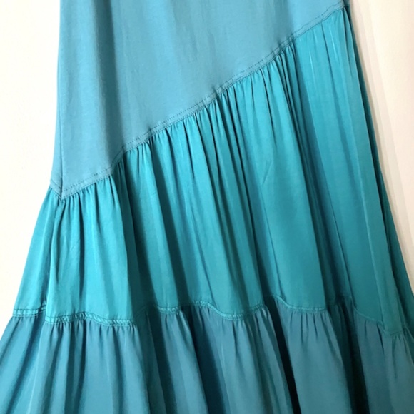 NWT J.W. Anderson Uniqlo Color-block Zig-zag Tiered Dress - Picture 5 of 9